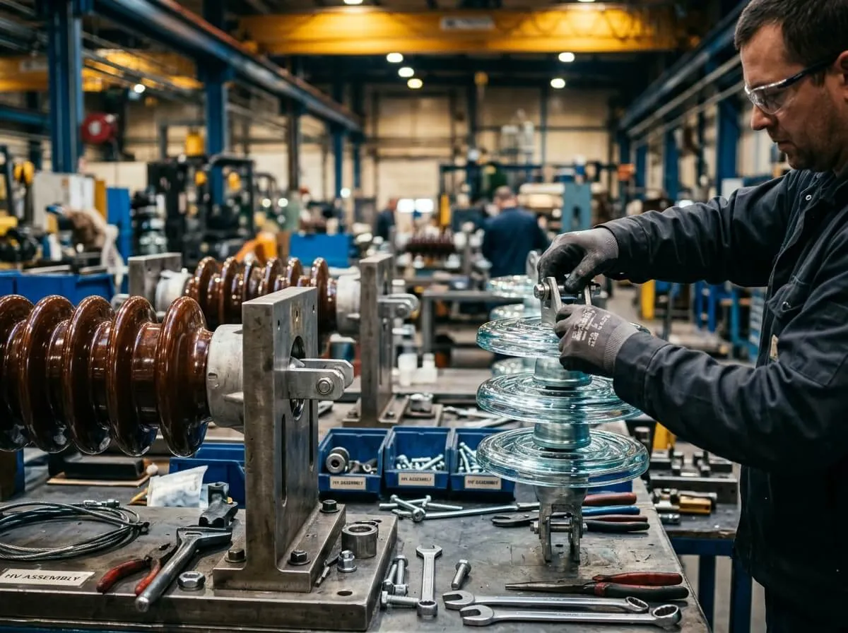 LIBE Manufacturing Facility — insulator assembly